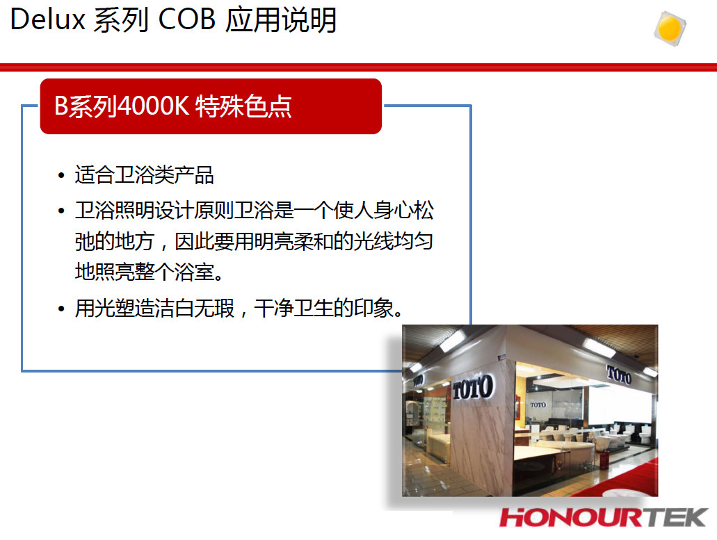 晶彩光電美國歐朗特COB光源led貼片產(chǎn)品詳圖